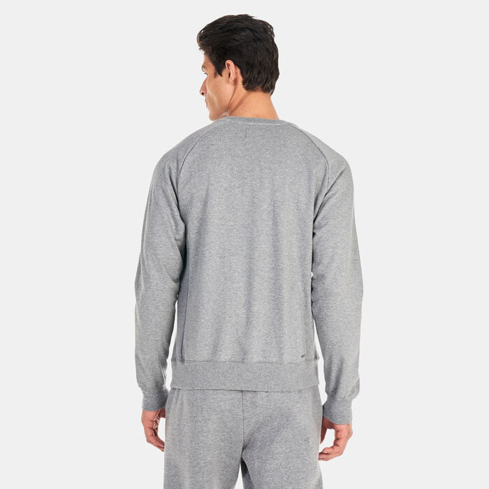 Jordan Men's Dri-FIT Sport Fleece Sweatshirt Grey Jordan Men's Dri-FIT Sport Fleece Sweatshirt Grey image number 1