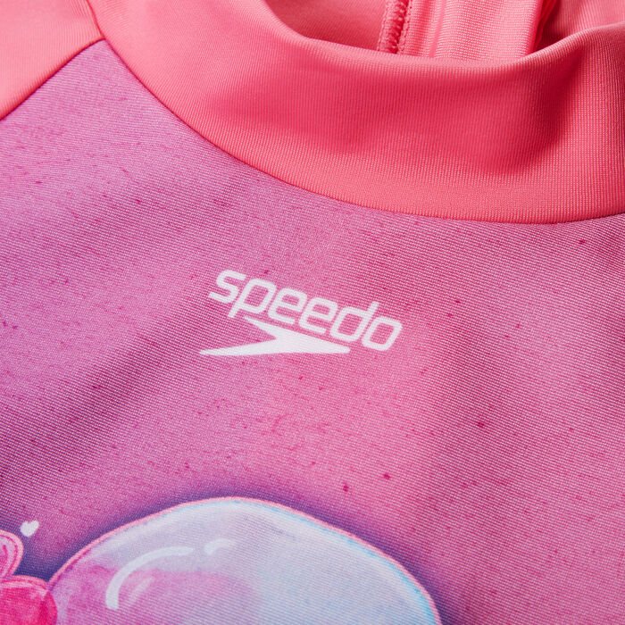 Speedo Kids' Digital Long Sleeve Swimming Rashguard Pink Speedo Kids' Digital Long Sleeve Swimming Rashguard Pink image number 3