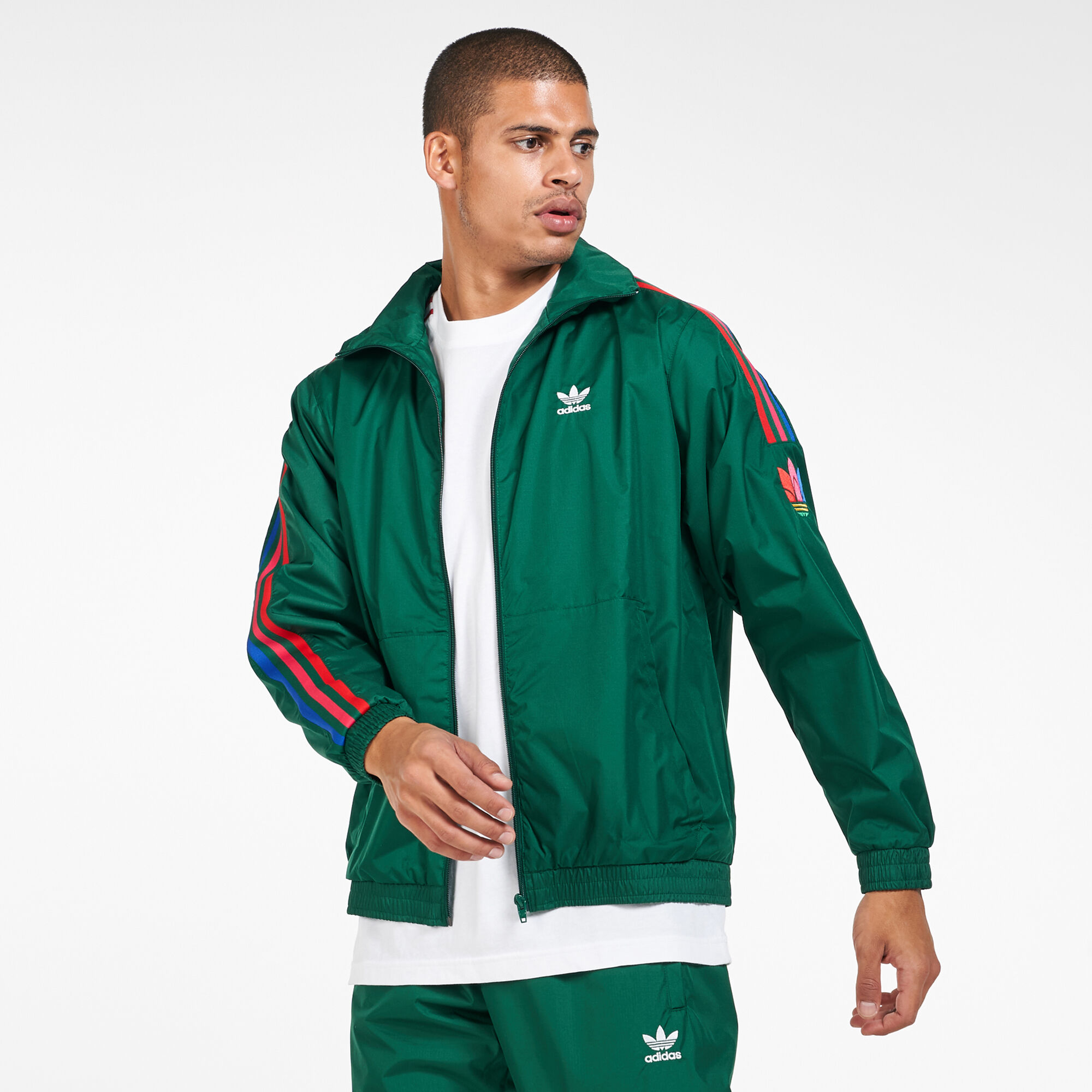 Green jacket adidas hot sale