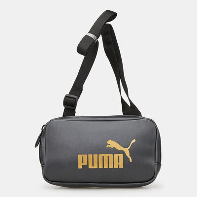 PUMA Women's Core Up Wallet Cross Body Bag Black