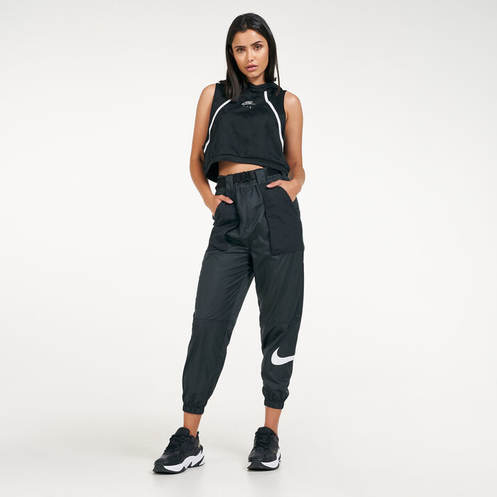 Nike Women's Woven Swoosh Pants Beige Nike Women's Woven Swoosh Pants Beige image number 2
