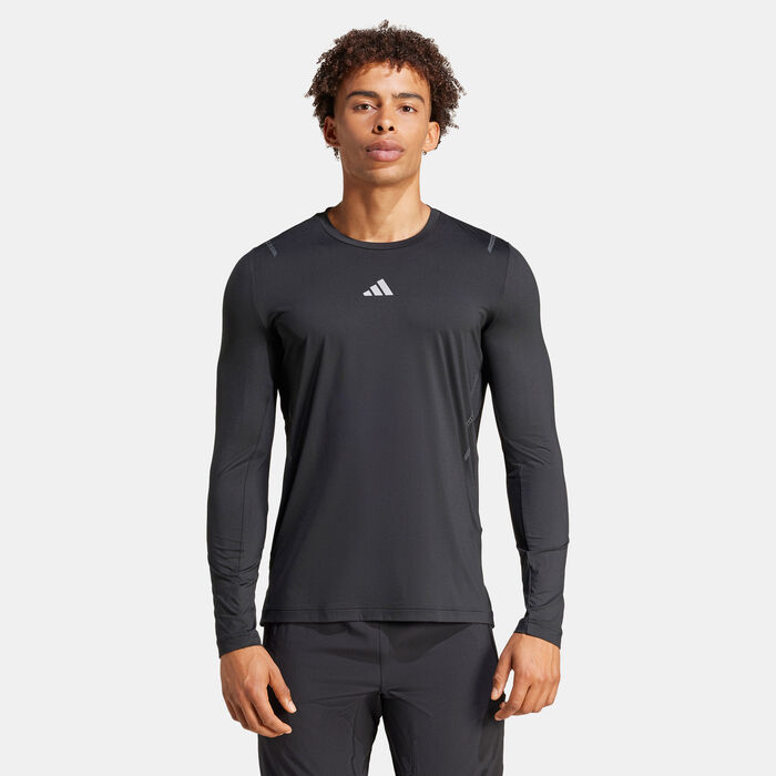 adidas Men's Cool-Feel Training Top Black adidas Men's Cool-Feel Training Top Black image number 0