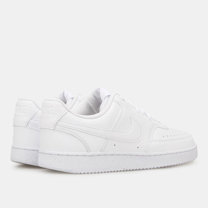 Nike Women's Court Vision Low Next Nature Shoes White Nike Women's Court Vision Low Next Nature Shoes White image number 2