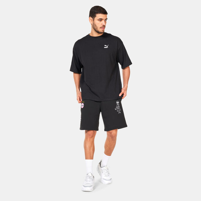 PUMA Men's BETTER CLASSICS Oversized T-Shirt Black PUMA Men's BETTER CLASSICS Oversized T-Shirt Black image number 2