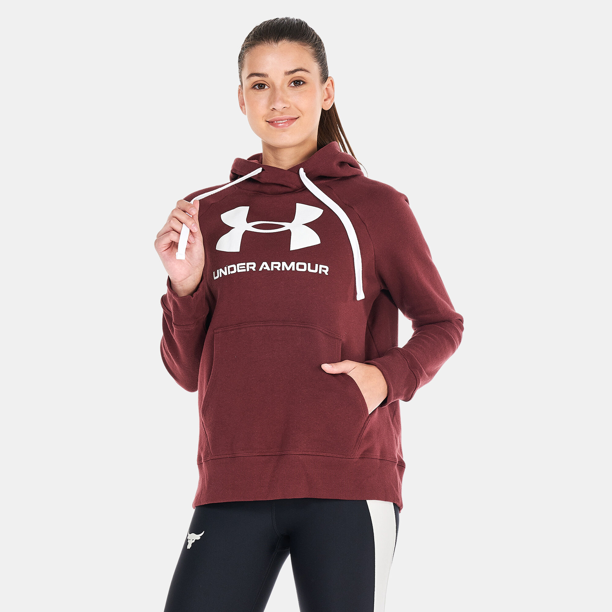 Women's ua rival cotton hoodie deals