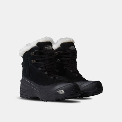 The North Face Kids' Shellista V Lace Waterproof Boots Black The North Face Kids' Shellista V Lace Waterproof Boots Black