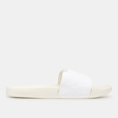 PUMA Men's x FINAL FANTASY XIV Leadcat 2.0 Slides White PUMA Men's x FINAL FANTASY XIV Leadcat 2.0 Slides White