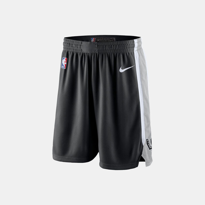 Nike Men's NBA San Antonio Spurs Icon Edition Swimgman Basketball Shorts Black Nike Men's NBA San Antonio Spurs Icon Edition Swimgman Basketball Shorts Black image number 0