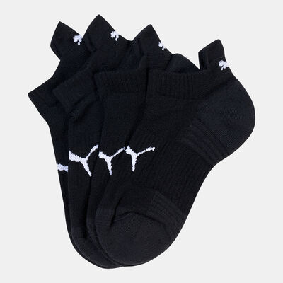 PUMA Men's Sport Cushioned Sneaker Socks (2 Pack) Black