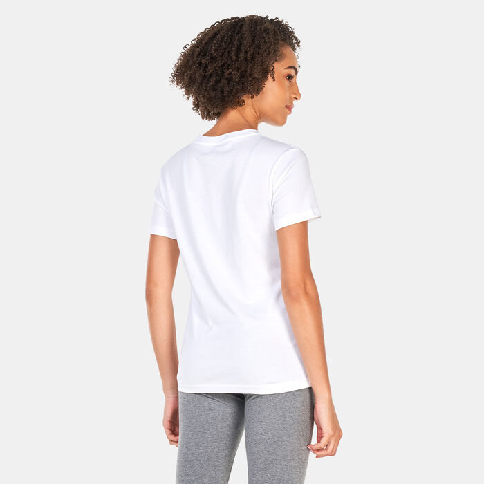 Converse Women's Seasonal Star Chevron T-Shirt White Converse Women's Seasonal Star Chevron T-Shirt White image number 1