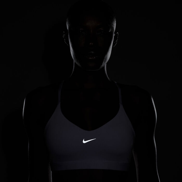 Nike Women's Indy Light-Support Sports Bra Purple image number 5
