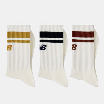 New Balance Sport Essentials Line Midcalf Socks (3 Pack) Beige