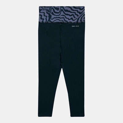 Nike Kids' Electric Zebra Leggings Black
