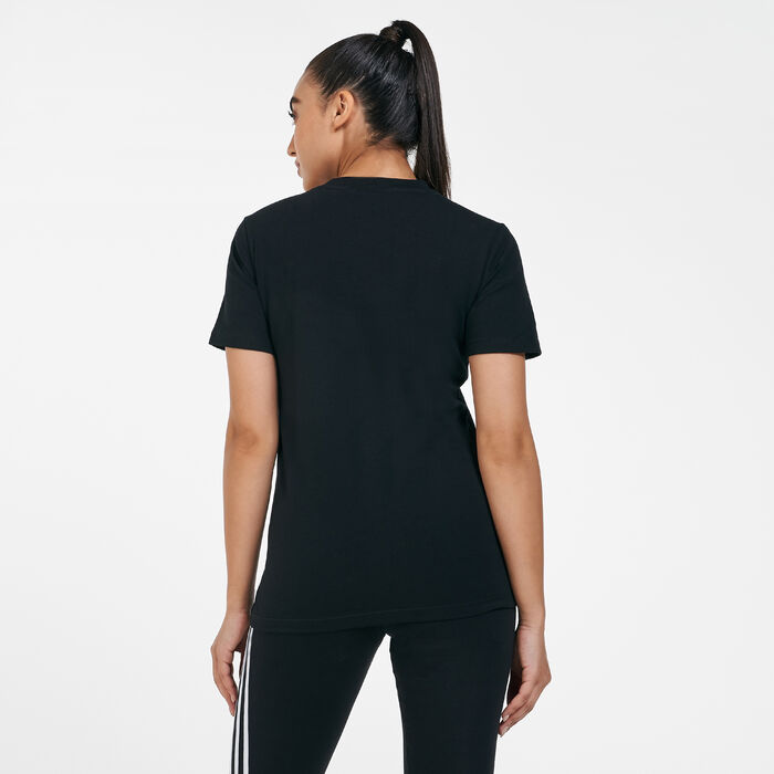 adidas Originals Women's Adicolor Classics Trefoil T-Shirt Black adidas Originals Women's Adicolor Classics Trefoil T-Shirt Black image number 1