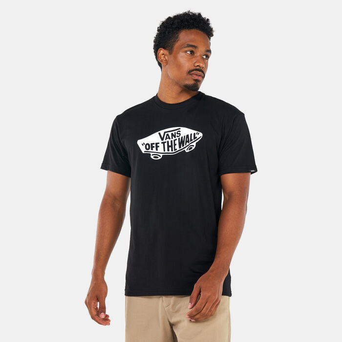 Vans Men's Off The Wall Classic Front T-Shirt Black Vans Men's Off The Wall Classic Front T-Shirt Black image number 0