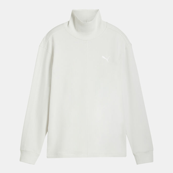 PUMA Women's HER Sweatshirt Grey image number 0