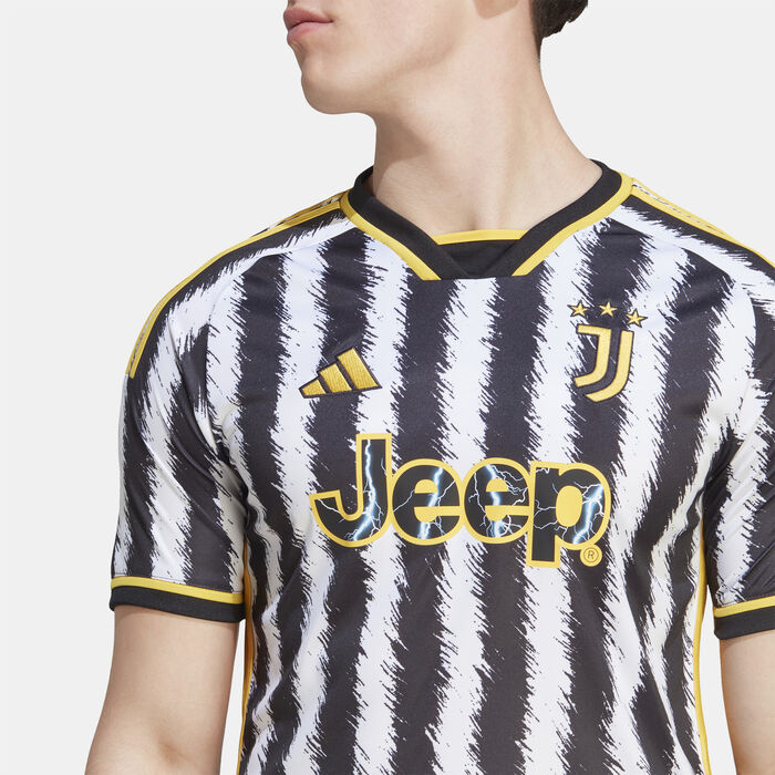 adidas Men's Juventus Home Jersey - 2023/24 Black adidas Men's Juventus Home Jersey - 2023/24 Black image number 3