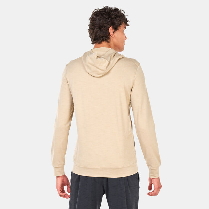 Nike Men's Dri-FIT Hyperdry Yoga Hoodie Grey Nike Men's Dri-FIT Hyperdry Yoga Hoodie Grey image number 1