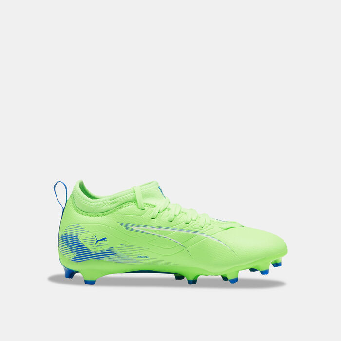 PUMA Kids' ULTRA 5 MATCH Firm Ground/Artificial Ground Football Shoes White PUMA Kids' ULTRA 5 MATCH Firm Ground/Artificial Ground Football Shoes White image number 2