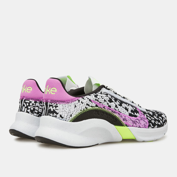 Nike Men's SuperRep Go 3 Next Nature Flyknit Training Shoes Black image number 3