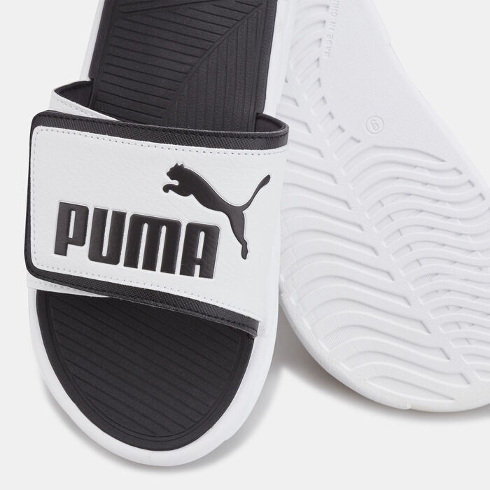 PUMA Men's Royalcat Comfort Slides White PUMA Men's Royalcat Comfort Slides White image number 2