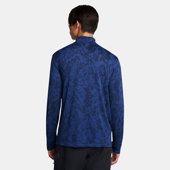 Under Armour Men's UA Tech Vent Training 1/2-Zip Top Blue Under Armour Men's UA Tech Vent Training 1/2-Zip Top Blue image number 1