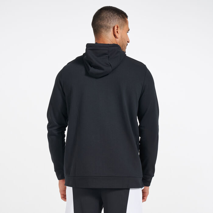 Nike Men's Dry Dri-FIT Fitness Full-Zip Hoodie Black image number 1