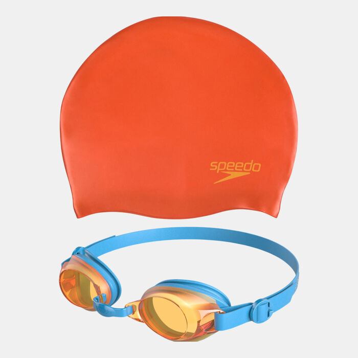 Speedo Kids' Jet Junior Swim Set (Older Kids) Multi Speedo Kids' Jet Junior Swim Set (Older Kids) Multi image number 0
