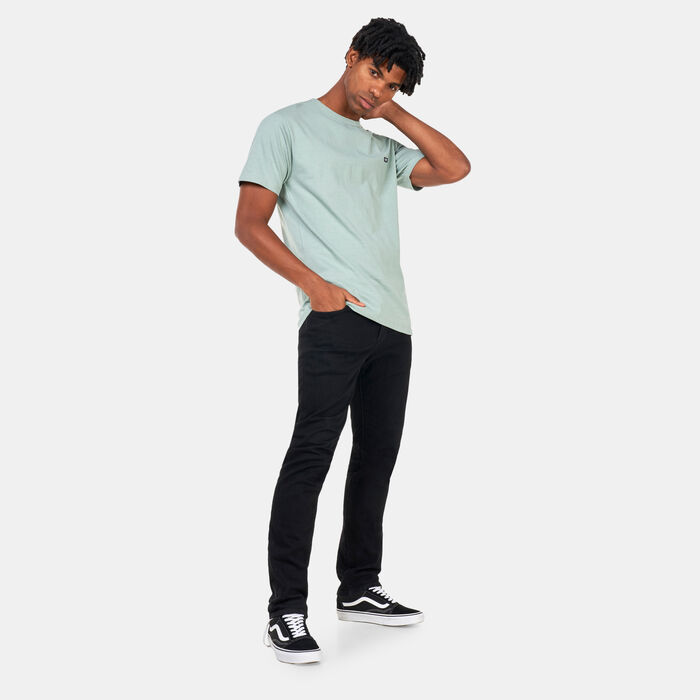 Vans Men's Off The Walls Classic T-Shirt Green Vans Men's Off The Walls Classic T-Shirt Green image number 2