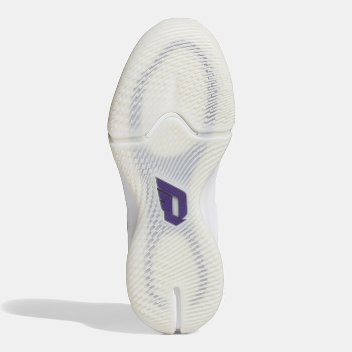 adidas Men's Dame 9 Low Basketball Shoes White image number 3