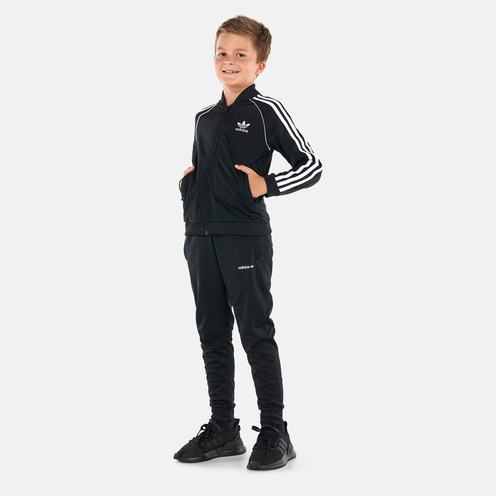 adidas Originals Kids’ Adicolor SST Track Jacket Black adidas Originals Kids’ Adicolor SST Track Jacket Black image number 2