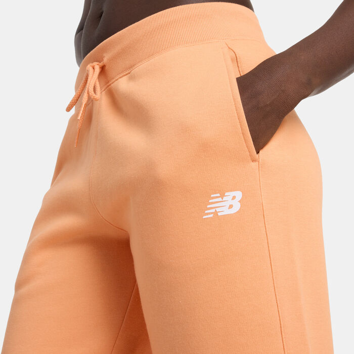 New Balance Women's Classic Core Fleece Pants Orange image number 4