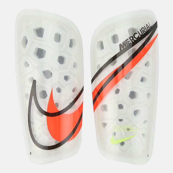 Nike Men’s Mercurial Lite Football Shin Guards White Nike Men’s Mercurial Lite Football Shin Guards White image number 0