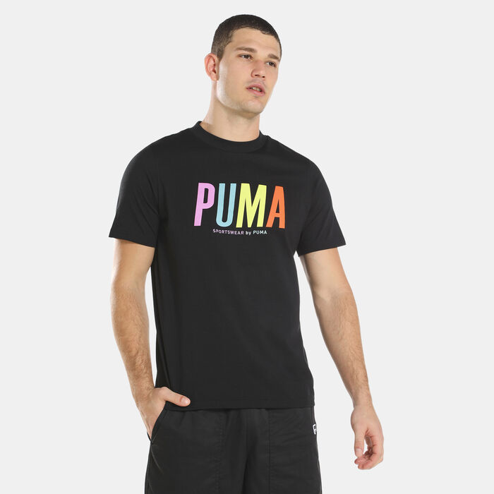 PUMA Men's SWxP Graphic T-Shirt Black PUMA Men's SWxP Graphic T-Shirt Black image number 0