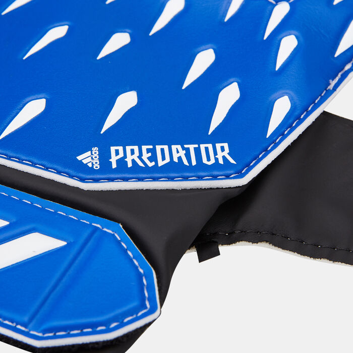 adidas Kids' Predator Training Goalkeeper Gloves Blue adidas Kids' Predator Training Goalkeeper Gloves Blue image number 2
