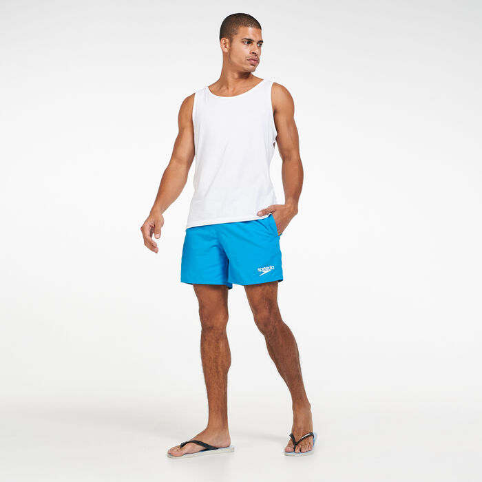 Speedo Men's Essentials 16-Inch Swimming Shorts Blue Speedo Men's Essentials 16-Inch Swimming Shorts Blue image number 2