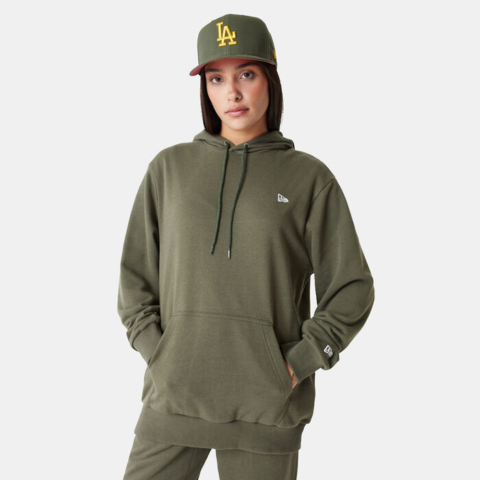New Era Men's Essentials Pullover Hoodie Green New Era Men's Essentials Pullover Hoodie Green image number 2