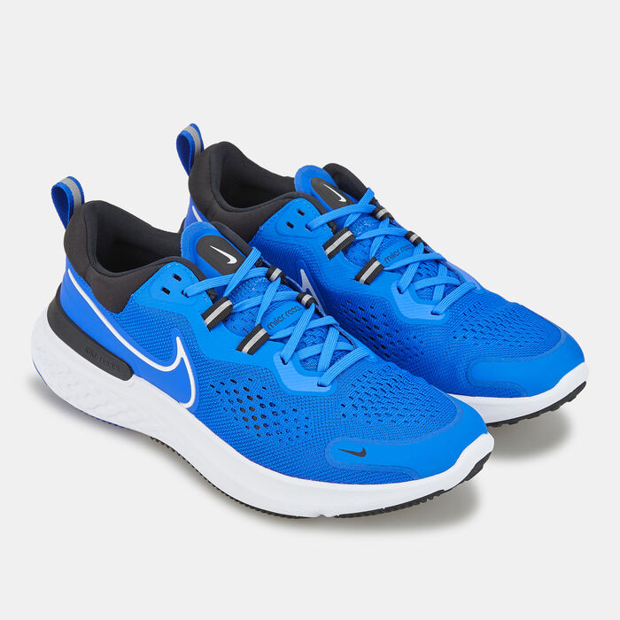 Nike Men's React Miler 2 Shoe Blue image number 2