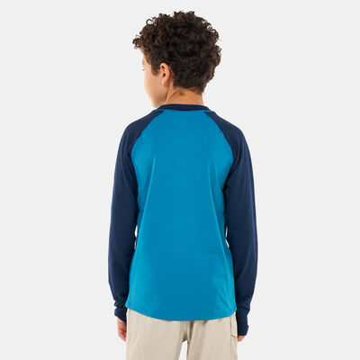 Columbia Kids' Sandy Shores™ Sunguard Long Sleeve T-Shirt Blue Columbia Kids' Sandy Shores™ Sunguard Long Sleeve T-Shirt Blue