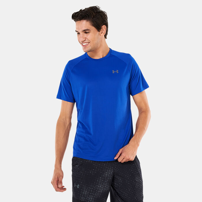 Under Armour Men's Tech 2.0 T-Shirt Blue Under Armour Men's Tech 2.0 T-Shirt Blue image number 0