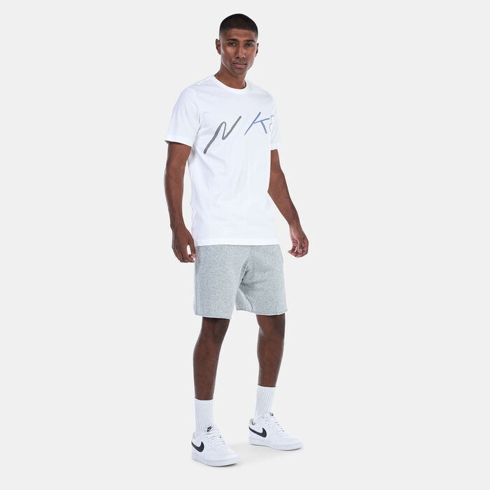 Nike Men's Sportswear Club T-Shirt White Nike Men's Sportswear Club T-Shirt White image number 2
