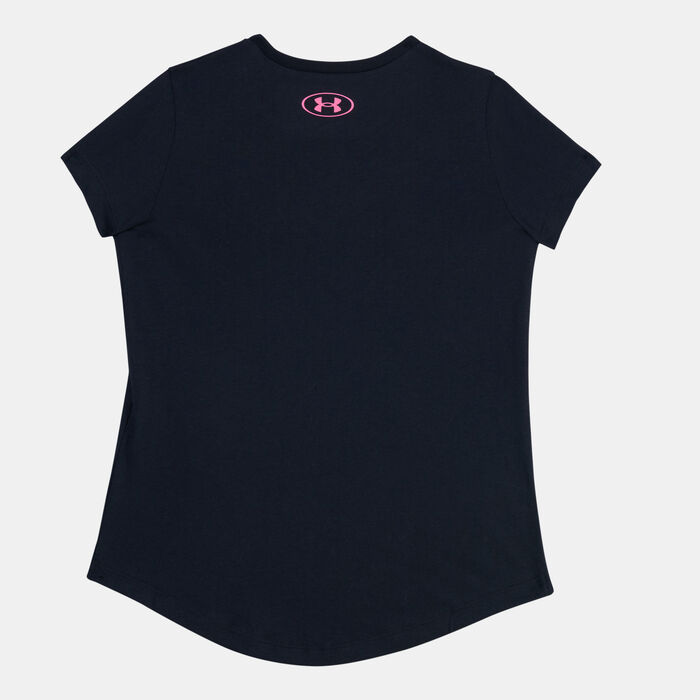 Under Armour Kids' Tech™ Big Logo T-Shirt Black image number 1
