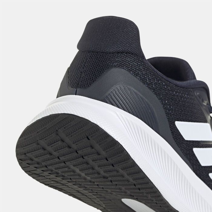 adidas Women's Runfalcon 5 Wide Running Shoes Blue adidas Women's Runfalcon 5 Wide Running Shoes Blue image number 4