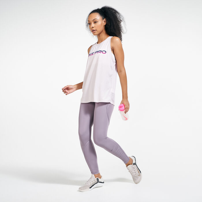 Nike Women's One Luxe 7/8 Leggings Purple Nike Women's One Luxe 7/8 Leggings Purple image number 2