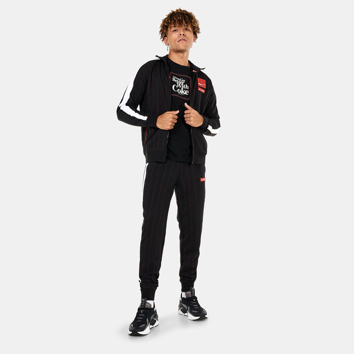 PUMA Men's X COCA COLA T7 Track Jacket Black PUMA Men's X COCA COLA T7 Track Jacket Black image number 2