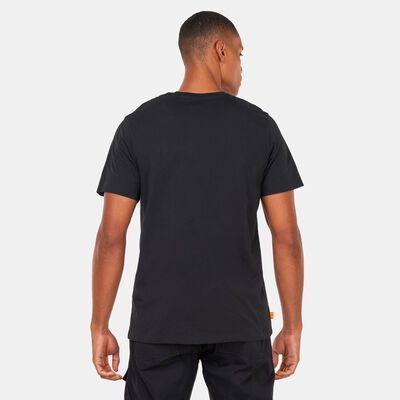 Timberland Men's Seasonal Stack Logo T-Shirt Black