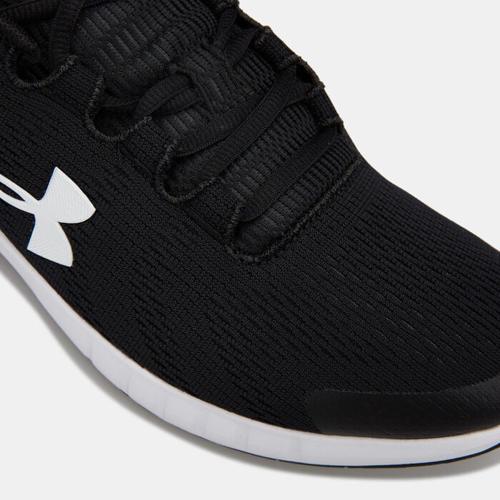 Under Armour Men's UA Micro G® Pursuit BP Running Shoe Black Under Armour Men's UA Micro G® Pursuit BP Running Shoe Black image number 4
