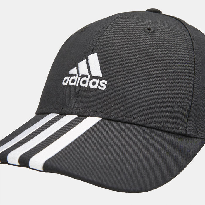 adidas 3-Stripes Baseball Cap Black image number 4