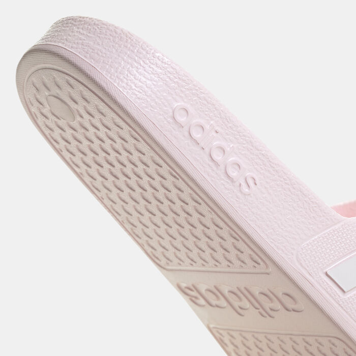 adidas Women's Adilette Aqua Slides Pink adidas Women's Adilette Aqua Slides Pink image number 3