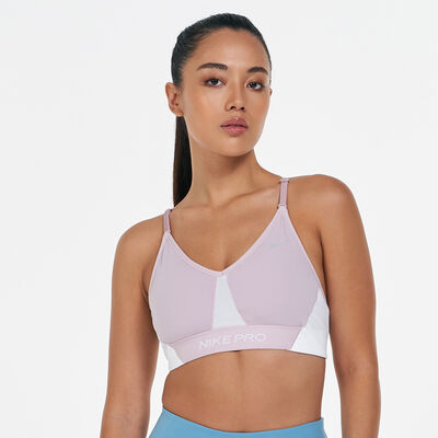 Nike Women's Pro Dri-FIT Indy Sports Bra Purple